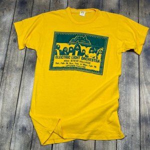 vintage 70s 1977 Electric Light Orchestra crew con